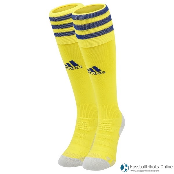 Schweden Socken Heim 2018 Fussballtrikots Günstig